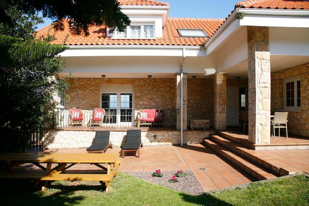 Chalet Con Magnificas Vistas Al Mar Perlora Exterior foto